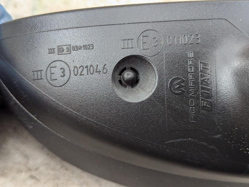 FIAT ABARTH 500 2008-2015 LEFT PASSENGER N/S WING MIRROR 021046 GENUINE