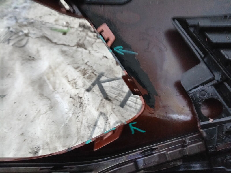 PEUGEOT 3008 5008 GT LINE 2017-2020 FRONT BUMPER GENUINE 9810867477