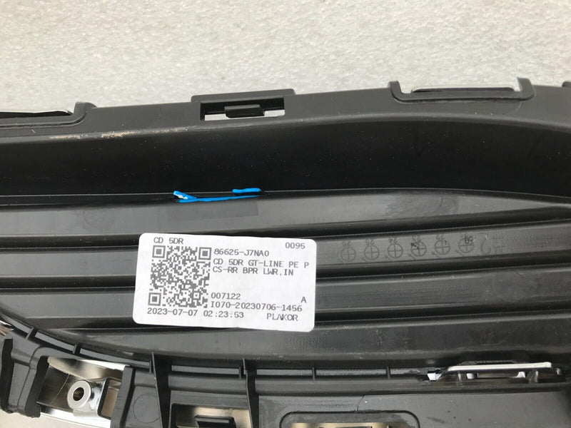 KIA PROCEED 2021 GT-LINE HATCHBACK REAR BUMPER TRIM MOULDING PANEL 86625-J7NA0