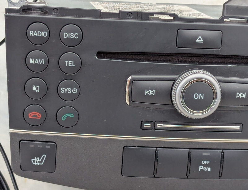MERCEDES-BENZ C-CLASS W204 07-11 MEDIA SAT NAV HEAD UNIT HIGH ECE A2049060902