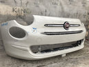 FIAT 500 POP FACELIFT 2015 FRONT BUMPER & BADGE LOGO CHROME STRIPE GRILLE