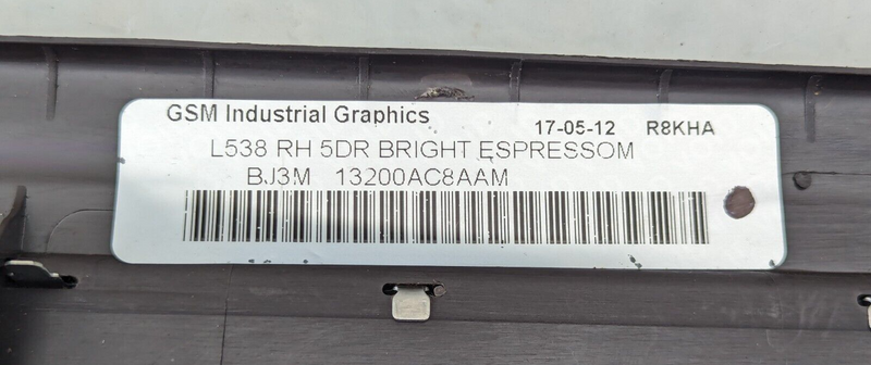 RANGE ROVER EVOQUE L538 11-15 FRONT RIGHT O/S DOOR ENTRY STEP TRIM BJ32-13200AAW