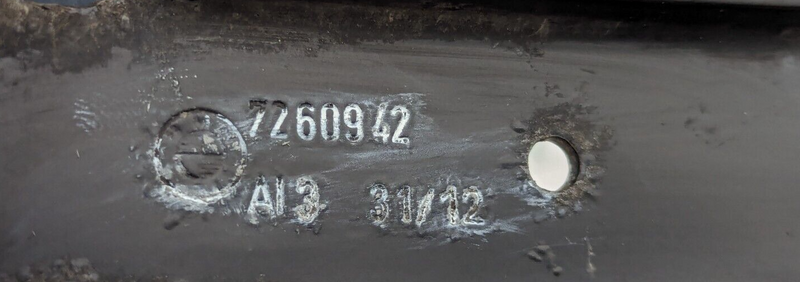 BMW 3 SERIES F30 2011-2019 LEFT N/S FUEL TANK TENSION STRAP 7260942 GENUINE