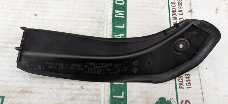 BMW 3 SERIES F30 2011-2019 REAR LEFT TAILGATE DRIP RAIL TRIM COVER 7290651