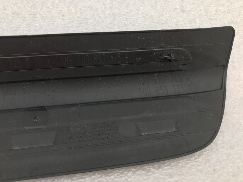 AUDI Q3 8U S-LINE REAR DOOR LEFT SIDE STEP PLATE SILL TRIM COVER 8U0853375B