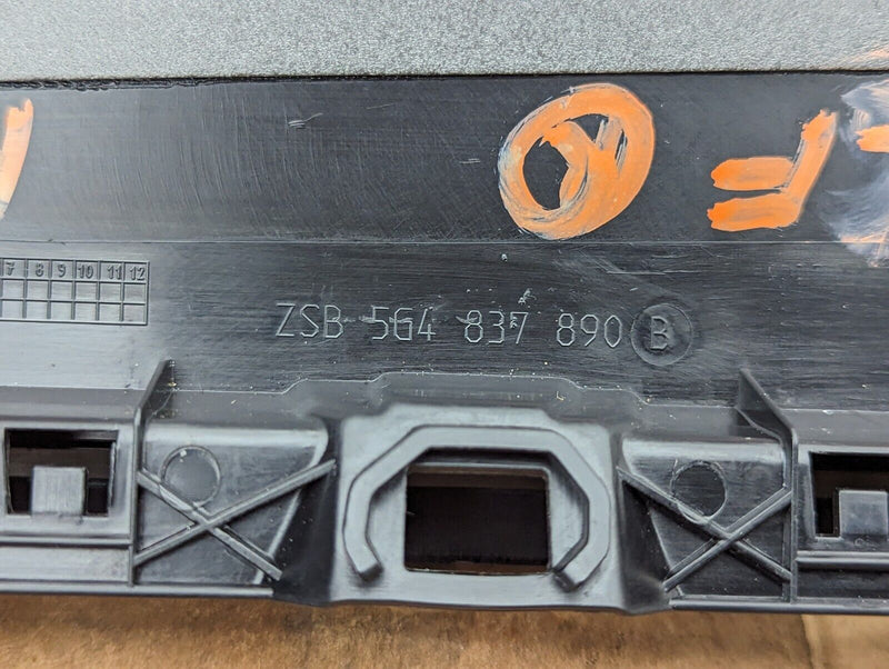 VW GOLF MK7 2012-2020 FRONT RIGHT SIDE O/S DOOR B PILLAR TRIM COVER 5G4837902D