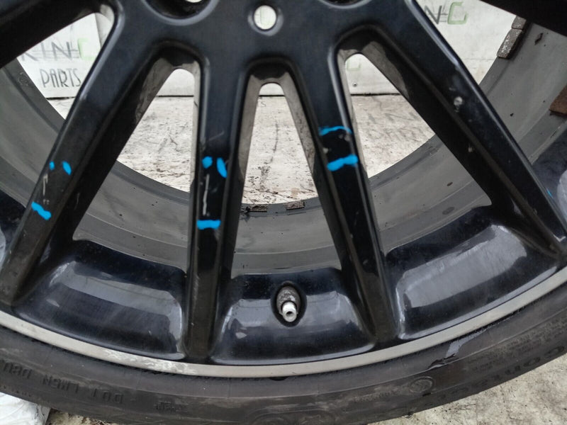 MERCEDES A W176 AMG GENUINE ALLOY WHEEL RIM 18" 7.5J ET52 TYRE 225/40 R18