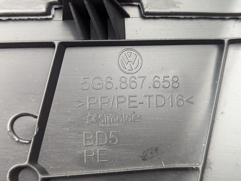 VW GOLF MK7 2012-2020 TAILGATE INTERIOR LOWER TRIM 5G6867605B GENUINE