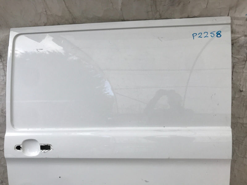 FORD TRANSIT CUSTOM 2012-2017 LEFT SIDE SLIDING SLIDE DOOR PANEL in WHITE