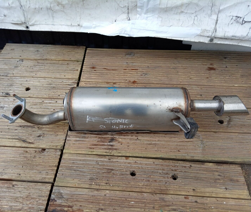 KIA STONIC HYBRID GENUINE REAR EXHAUST SILENCER MUFFLER, BACK BOX