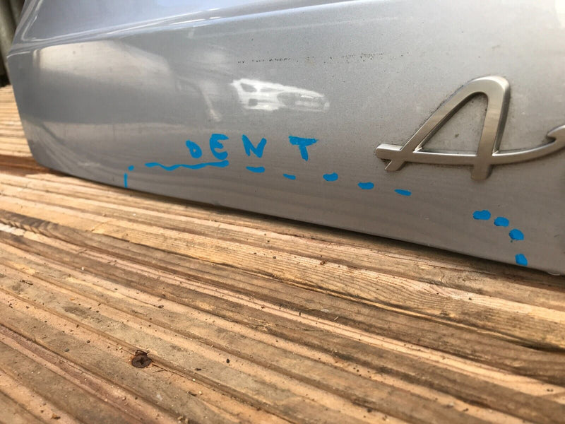 SEAT ARONA 2017-2023 GENUINE BOOT LID TAILGATE PANEL in SILVER