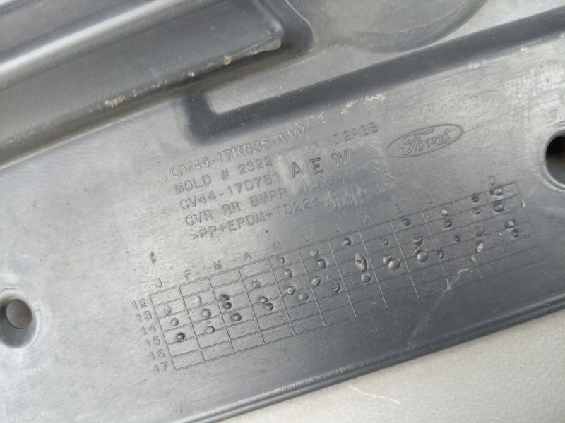 FORD KUGA MK2 2012-2015 BLACK REAR BUMPER GENUINE PDC CV44-17D781