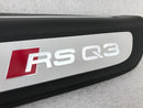 AUDI RS Q3 8U 11-18 REAR DOOR LEFT SIDE STEP PLATE SILL TRIM COVER 8U0.853.375D