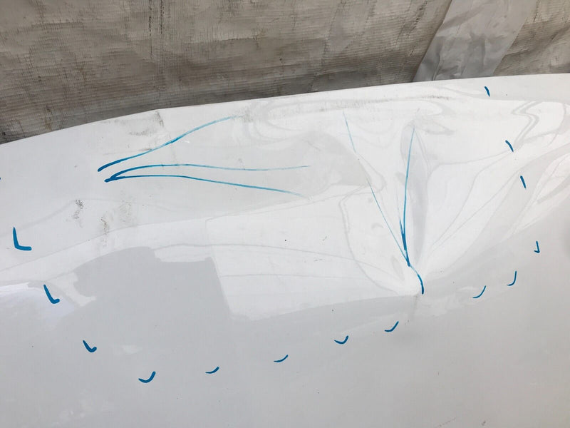 VAUXHALL MOVANO MK3 2011-2021 GENUINE FRONT BONNET HOOD PANEL in WHITE