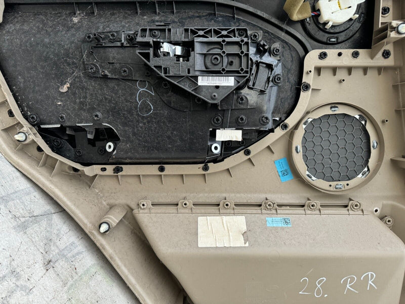 RANGE ROVER EVOQUE L538 11-18 REAR RIGHT O/S DOOR CARD PANEL BJ32-274W02-A