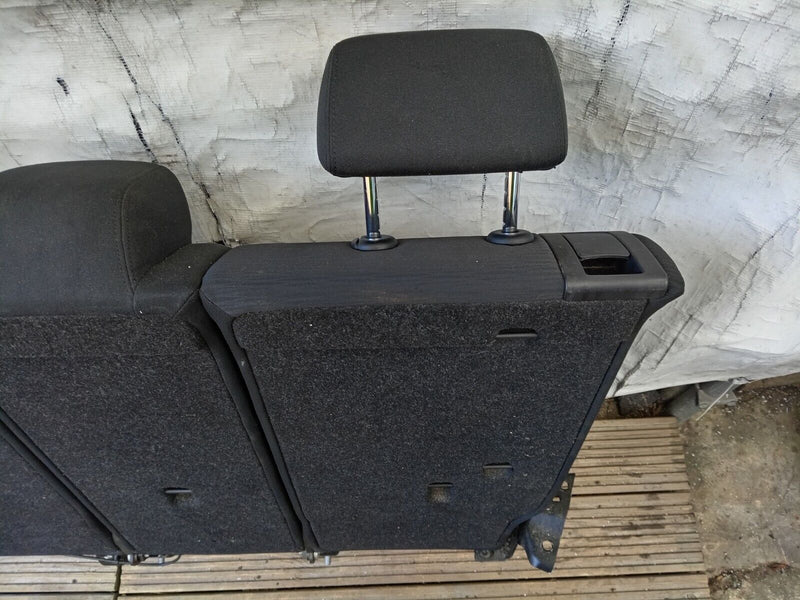 BMW X1 E84 2009-15 GENUINE REAR FOLDING BACKREST & LEFT SEATBELT in BLACK