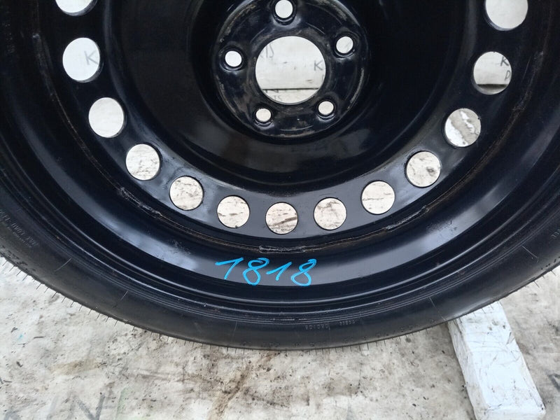 MERCEDES S CLS W221 SPARE WHEEL STEEL 19" 4.50Bx19H2 ET35 TYRE 155/70/R19
