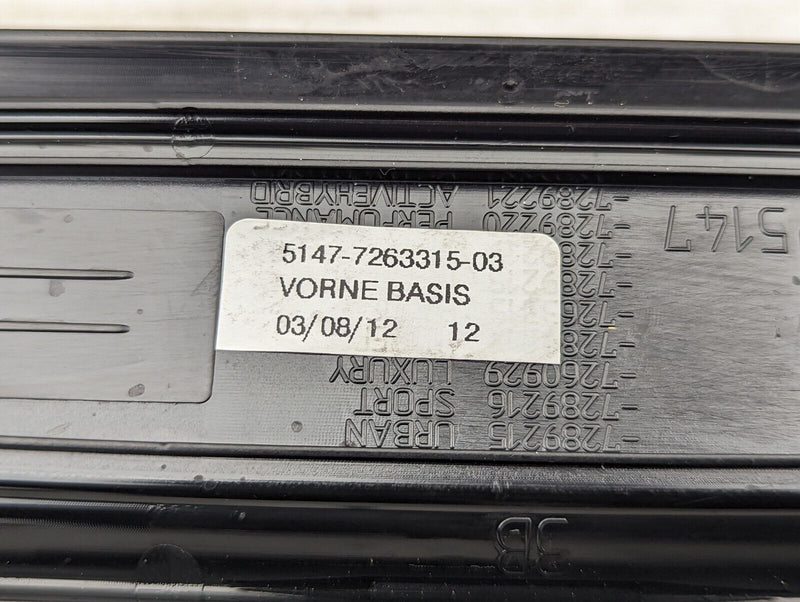 BMW 3 SERIES F30 2011-2019 FRONT DOOR SILL ENTRY TRIM COVER 51477263315 GENUINE