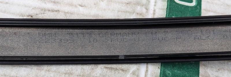 BMW 3 SERIES F30 2011-2019 ROOF RAILING STRIP MOLDING TRIM LEFT N/S 7258181