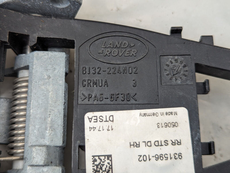 RANGE ROVER EVOQUE L538 REAR RIGHT O/S EXTERIOR DOOR HANDLE MOUNT BJ32-24994-CC