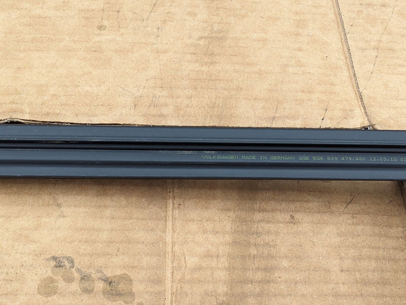 VW GOLF MK7 2012-2020 REAR RIGHT O/S IN DOOR WINDOW MOLDING TRIM 5G6839479
