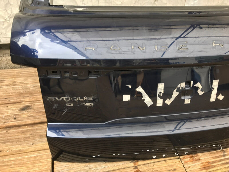 RANGE ROVER EVOQUE SD4 5-DR 2011-2015 BOOT LID TAILGATE IN BLUE GENUINE