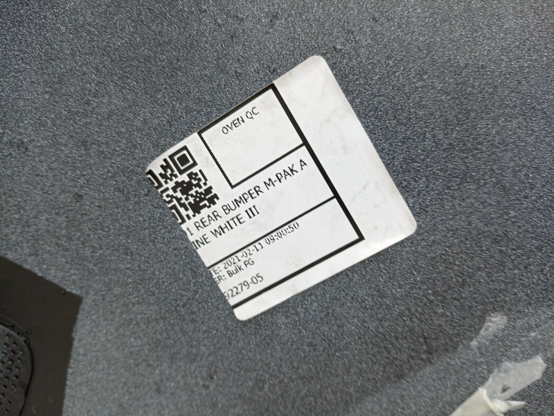 BMW X3 G01 M-SPORT 2017-2021 REAR BUMPER WITH PDC HOLES 8064829