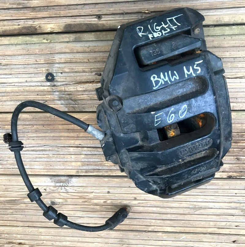 BMW M5 E60 E61 2004-2010 RIGHT DRIVER SIDE FRONT BRAKE CALIPER GENUINE