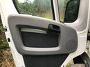 FIAT DUCATO, RELAY 2006-14 LEFT PASSENGE SIDE FRONT DOOR PANEL & WINDOW GLASS #