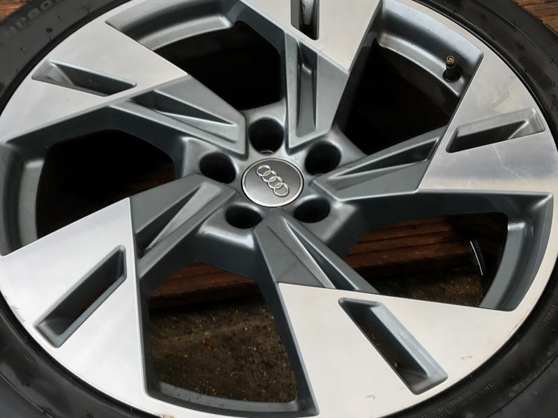AUDI Q4 E-TRON GENUINE ALLOY WHEEL RIM 20' 9Jx20H2 ET38 & TYRE 255x50 R20