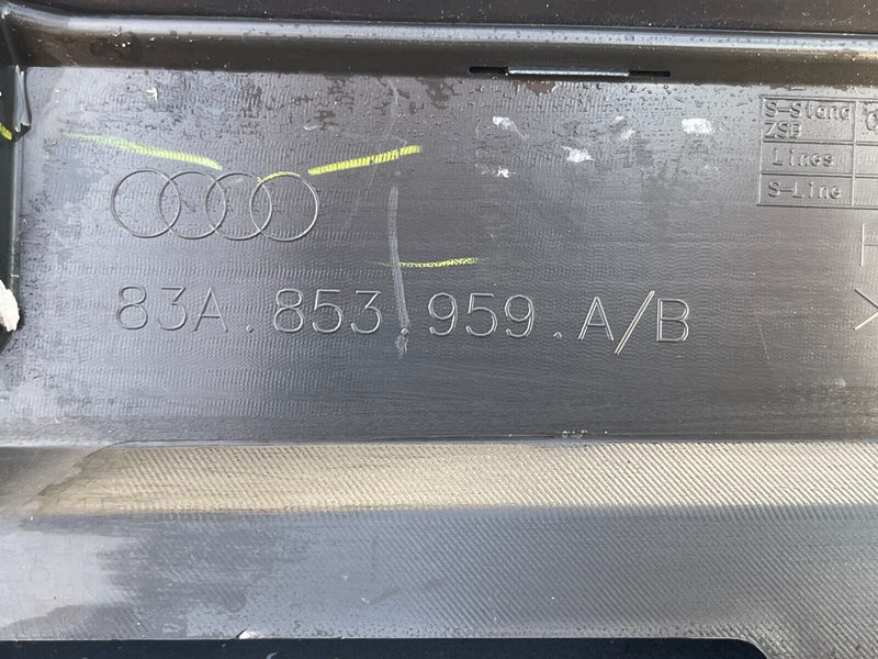 AUDI Q3 F3 S-LINE 2018-2023 RIGHT SIDE FRONT DOOR TRIM MOULDING PANEL