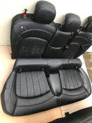 MINI COOPER S F55 5-DOOR BLACK LEATHER COMPLETE SEATS SET FRONT AND REAR SEAT