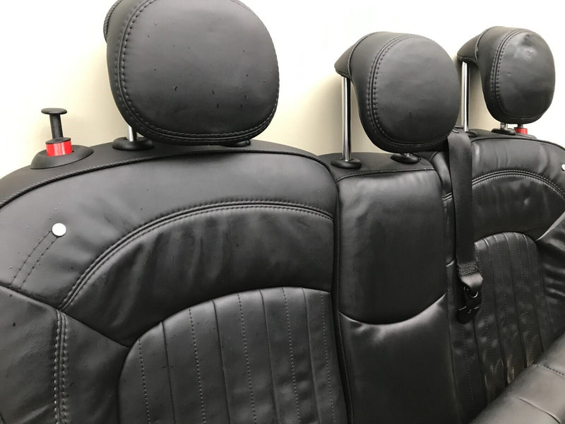 MINI COOPER S F55 5-DOOR BLACK LEATHER COMPLETE SEATS SET FRONT AND REAR SEAT