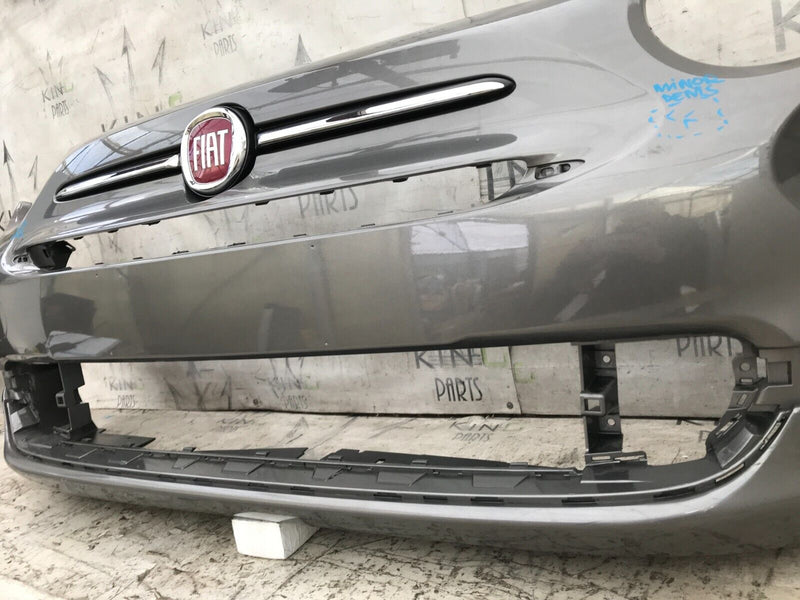 FIAT 500 LOUNGE FACELIFT 2015-23 FRONT BUMPER & TOP BADGE LOGO 735619491