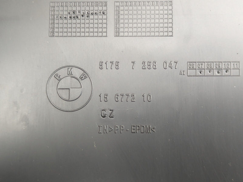 BMW 3 SERIES F30 2011-2019 UNDERFLOOR REAR LEFT N/S PROTECTION COVER 7258047