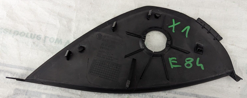 BMW X1 E84 09-15 DASHBOARD TRIM COVER PANEL LEFT N/S BLACK GENUINE 2991243