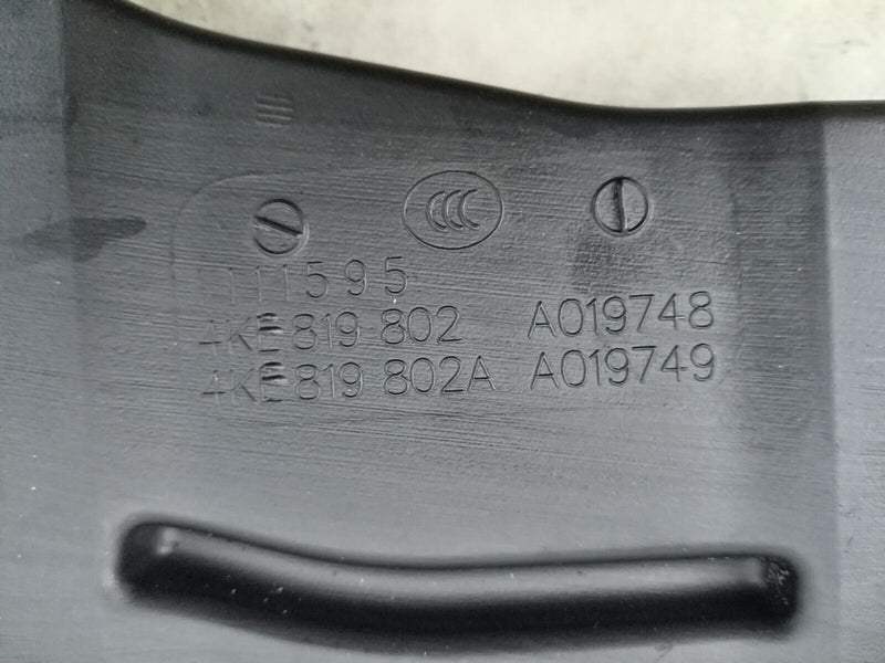 AUDI E-TRON 2018-ON AIR GUIDE CHANNEL VENT TUNNEL 4KE819802 GENUINE