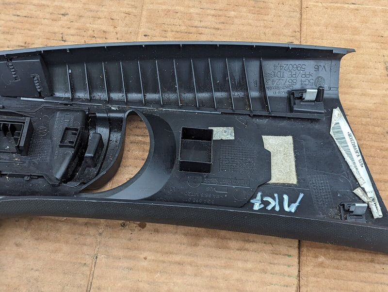 VW GOLF R GTI MK7 2012-2020 LEFT N/S B PILLAR UPPER TRIM COVER GENUINE 5G4867243