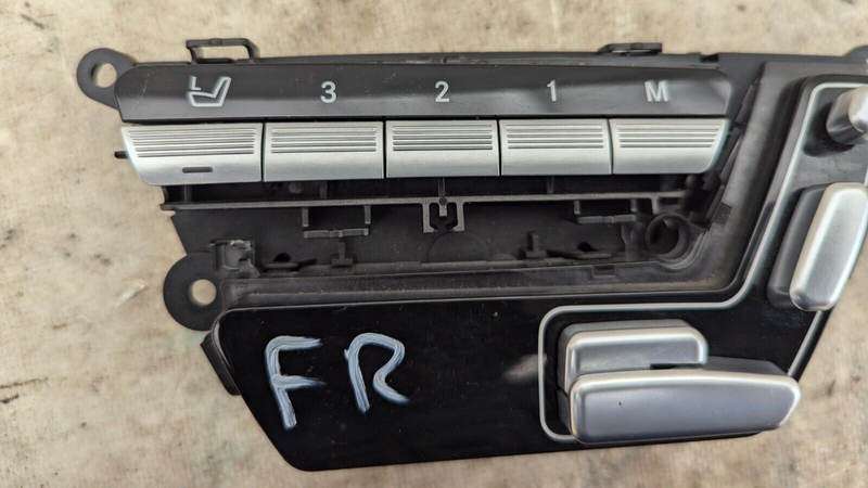 MERCEDES S-CLASS W221 06-13 FRONT DRIVER SEAT CONTROL SWITCH UNIT A2218701979