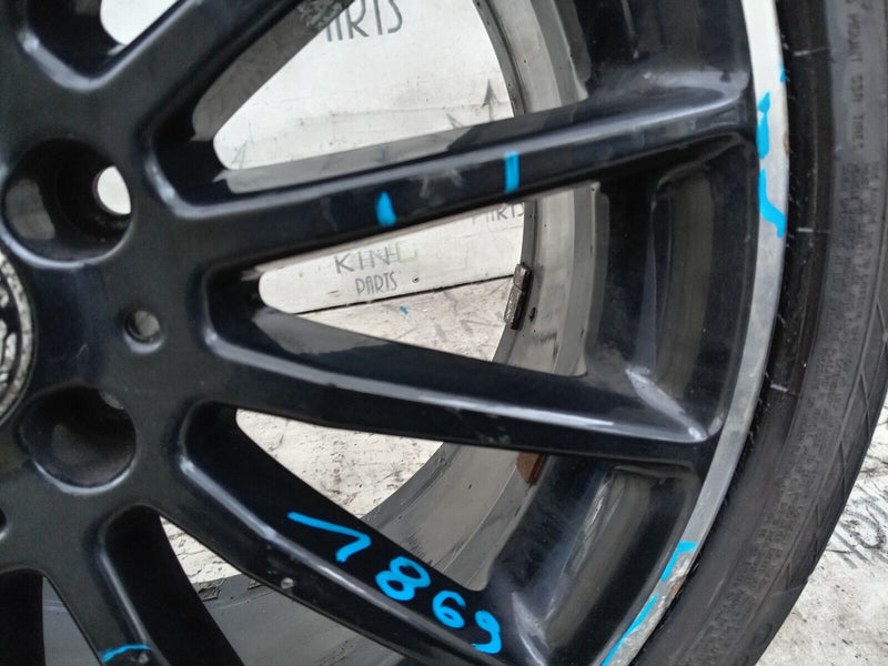 MERCEDES A W176 AMG GENUINE ALLOY WHEEL RIM 18" 7.5J ET52 TYRE 225/40 R18