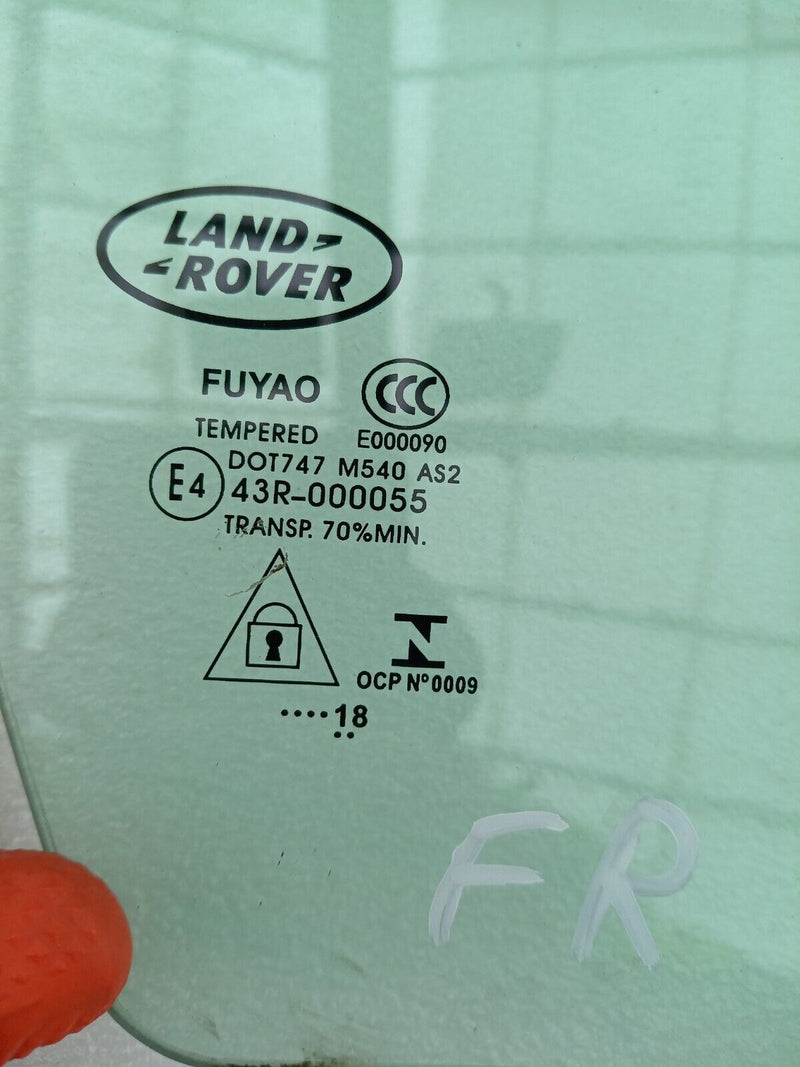 LAND ROVER DISCOVERY SPORT L550 15-20 RIGHT SIDE FRONT DOOR WINDOW GLASS GENUINE