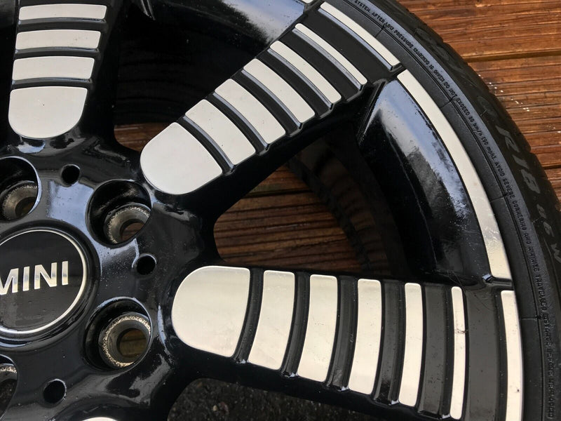 MINI COOPER S F55 F56 4x ALLOY WHEEL RIM SET 18' 7Jx18H2 IS54 4x TYRE 205x40 R18