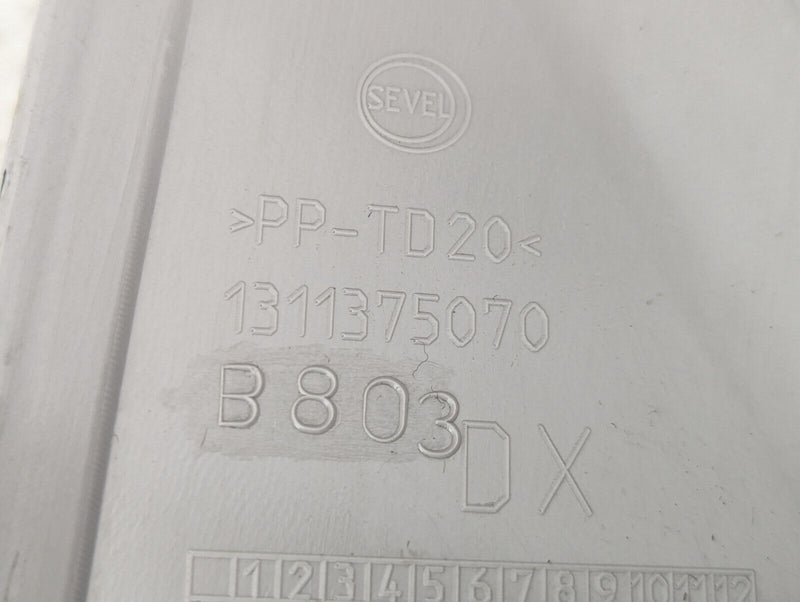 FIAT DUCATO 06-14 FRONT RIGHT DRIVER SIDE  A PILLAR TRIM GENUINE 1311375070
