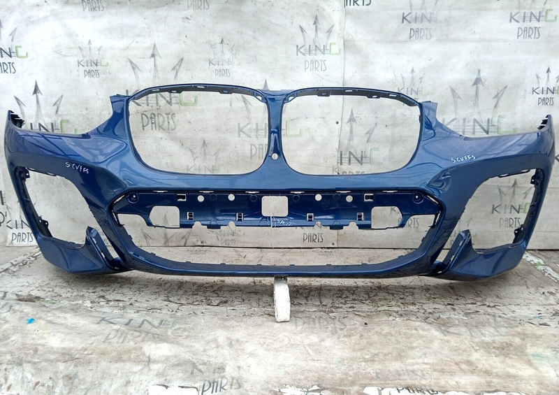 BMW X3 G01 M-SPORT 2017-2019 FRONT BUMPER GENUINE 6x PDC HOLES 8089743