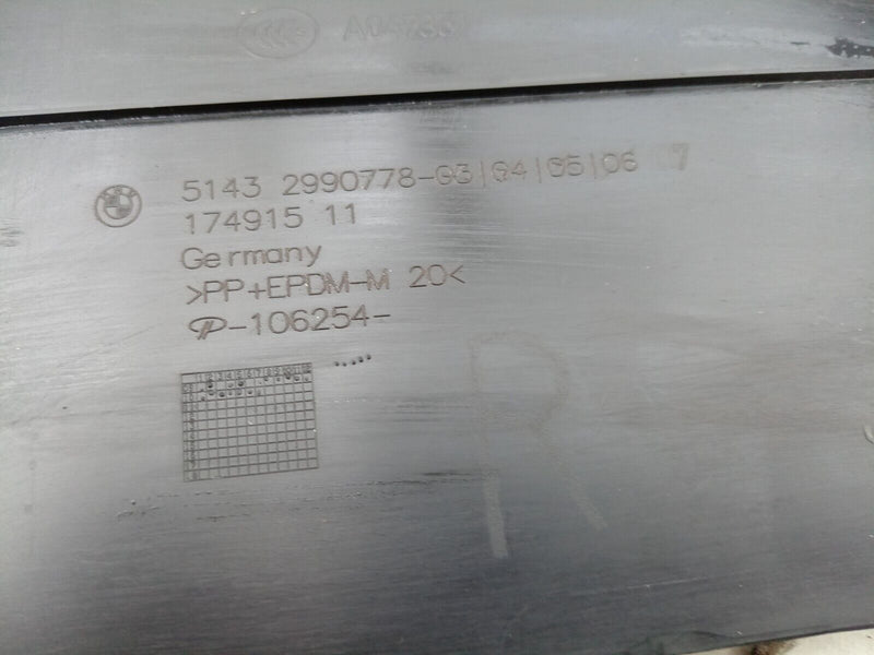 BMW X1 E84 09-15 DRIVER SIDE RIGHT B PILLAR BOTTOM TRIM PANEL 2990778