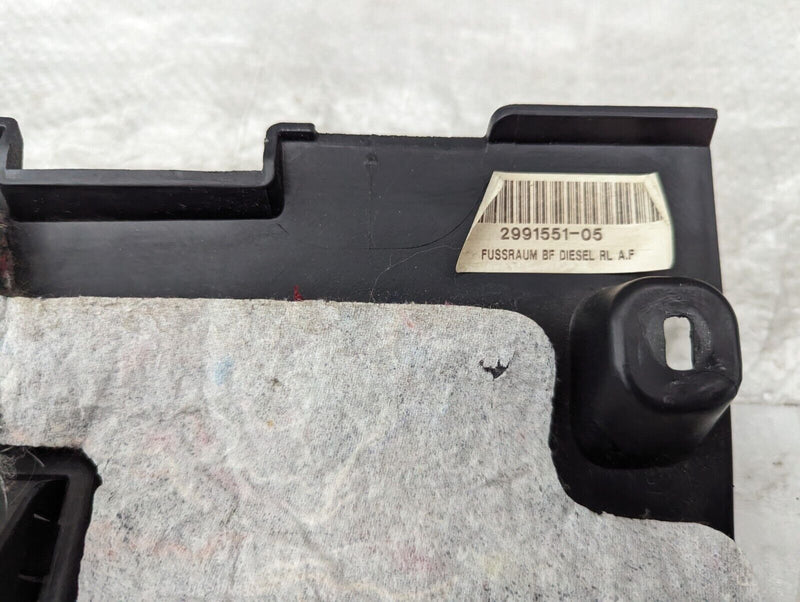 BMW X1 E84 09-15 PASSENGER SIDE FOOTWELL TRIM PANEL BOTTOM 2991551