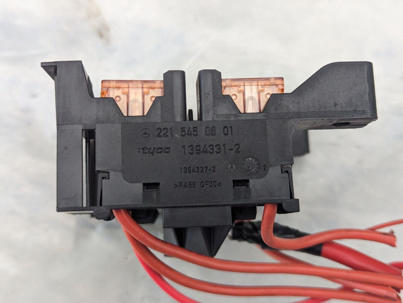 MERCEDES S-CLASS S320 W221 06-2013 DASHBOARD FUSE RELAY BOX A2215450601 GENUINE