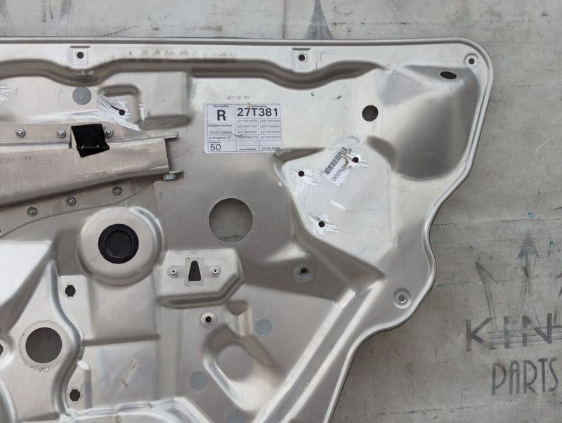 MERCEDES S-CLASS W221 06-13 REAR RIGHT O/S INSIDE DOOR WINDOW PANEL A2218203102