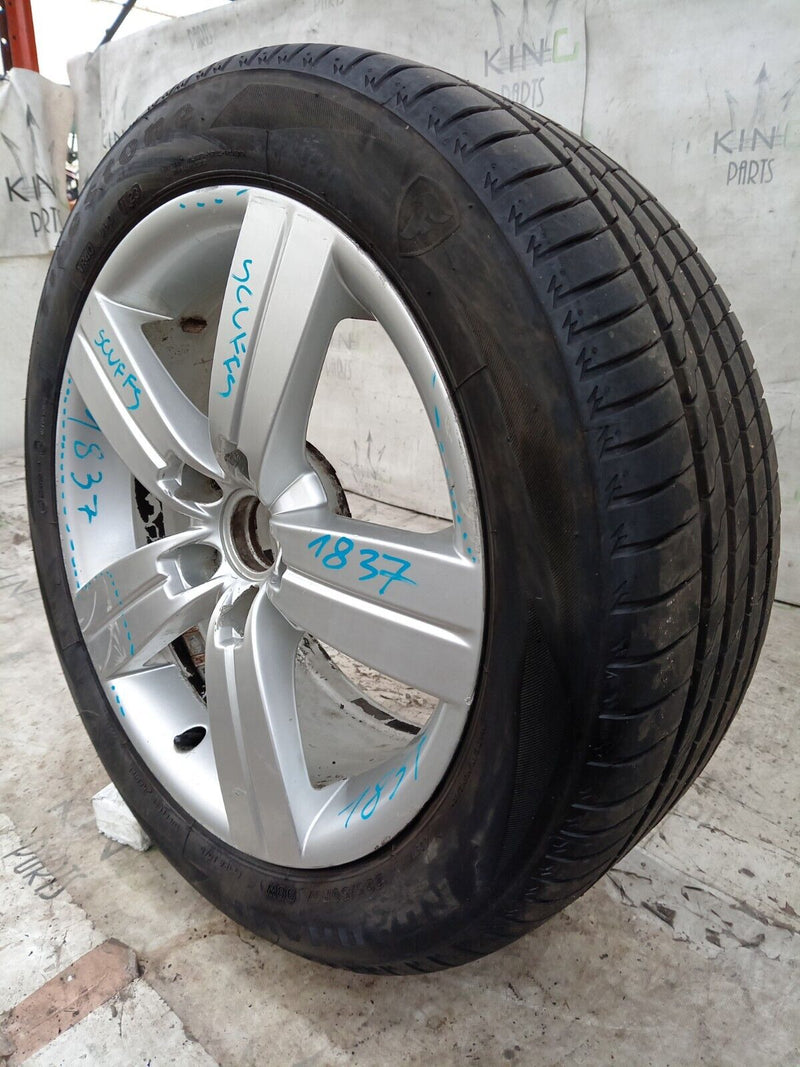 AUDI TT MK2 8J GENUINE ALLOY WHEEL RIM 17" 8Jx17H2 ET47 & TYRE 225x50 R17