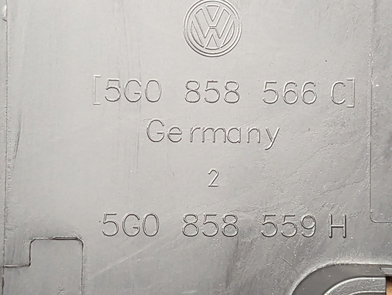 VW GOLF R MK7 2012-2020 STEERING COLUMN LOWER SURROUND TRIM COVER 5G0858566C